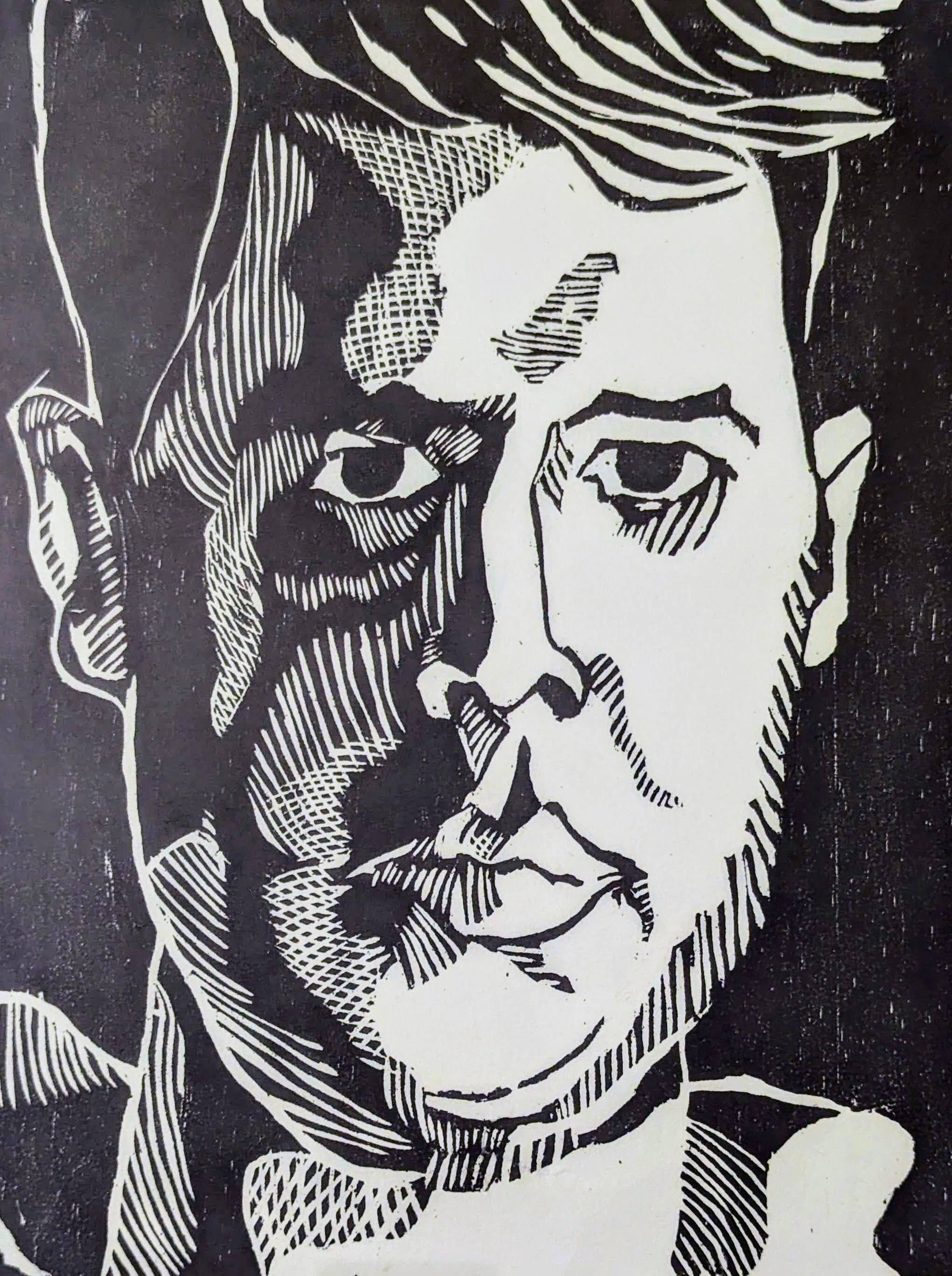 Woodcut by James P. Cavanaugh